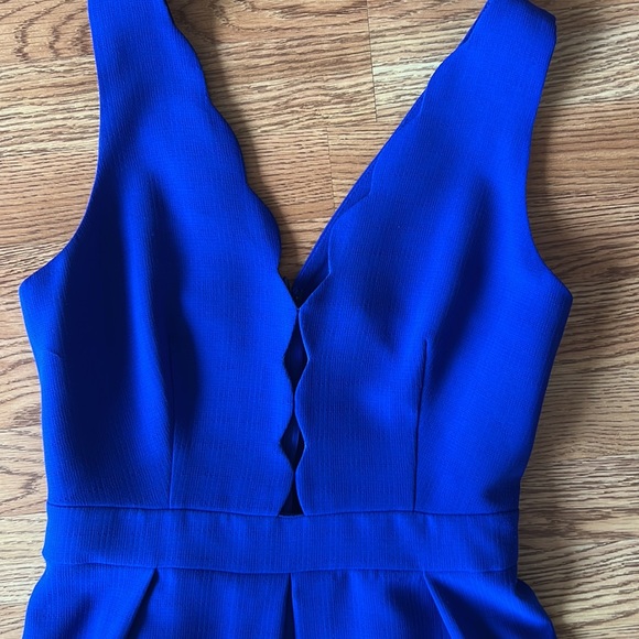 Royal Blue Shift Dress - Adelyn Rae - size small - Picture 2 of 5